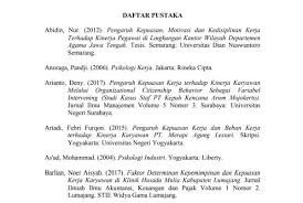 Salah satu kegiatan yang paling penting dalam suatu perusahaan atau organisasi adalah masalah sumber daya manusia. 10 Cara Menulis Daftar Pustaka Untuk Karya Ilmiah Dengan Mudah Domainesia