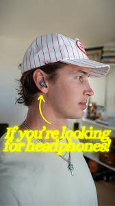 Save if you’re ever looking for some headphones that you can barely see  when wearing them! 💡🎧, Have loved these ones because I don’t love the  look of the AirPods when in your ear. These look great!, ...