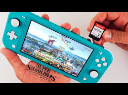 Super Smash Bros Ultimate Nintendo Switch Lite Gameplay Youtube