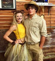 Lion The Zoo Keeper Halloweencostume Couplescostume College Halloween Costumes Couples Animal Halloween Costumes Tooth Halloween Costume