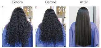 Lemon juice helps straighten your hair. Japanese Hair Straightening