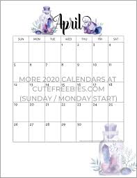 Free Printable 2020 2021 Calendar Pdf Crystal Gems Cute Freebies For You Free Printable Monthly Planner Calendar Printables Free Printable Calendar