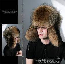 Mens Winter Fur Hats Caps And Fur Collars Ushanka Hat Winter Fur Hat Russian Fur Hat
