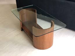Buy top selling products like safavieh torre concrete accent drum table in ivory and forest gate™ modern curved console table. Free Curved Wooden Coffee Table With Glass Top Furniture Home Living Furniture Tables Sets On Carousell