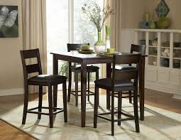 Griffin 5pcs Counter Height Set 2425 36 Counter Height Table 4 Counter Height Chairs The Transitional De High Dining Table Tall Dining Table Tall Kitchen Table