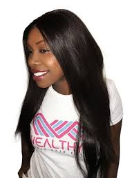 Remy hair is cut from a single donor, cuticles intact, and all hairs facing same direction from root to tip, thus remy hair refers to a specific harvesting process. Ajf Natural Yaki Hair Weave Nalan Com Sg