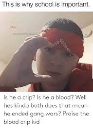 25 Best Memes About Blood Crip Blood Crip Memes