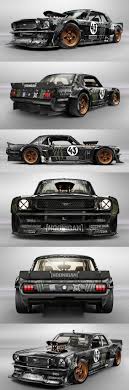 An 845 Hp Awd 1965 Mustang Is How Ken Block Wins Everything Cool Cars Muscle Cars Mustang