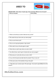 Used To Grammar Practice Grammar Worksheets Free Grammar Worksheet Grammar Worksheets High School