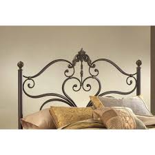 Hillsdale Furniture Newton King Headboard with Frame, Antique Brown