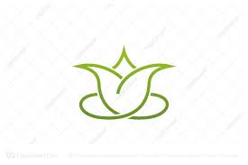 Water Lily Logo In 2020 Lilly Flower Flower Logo Pretty Flower Drawing