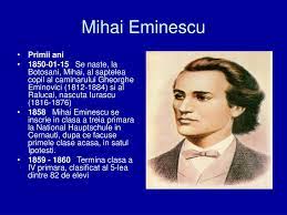 Посмертно избран членом румынской академии наук. Ppt Mihai Eminescu Powerpoint Presentation Free Download Id 5154968