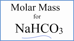 How to find the nacl molar mass? Molar Mass Molecular Weight Of Nahco3 Sodium Hydrogen Carbonate Youtube