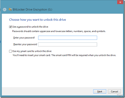 Use my smart card to unlock the drive. Secure Portable Storage Devices Using Bitlocker To Go In Windows 10