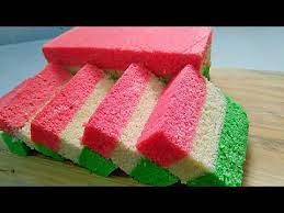 Nah, brownies kukus tiga lapis ini bisa banget dicoba! Bolu Kukus Lapis 3 Warna Bolu Kukus Pelangi By Uli S Kitchen Youtube