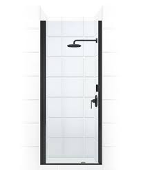 More images for coastal paragon shower doors » Paragon Semi Frameless Swing Door With C Pull Handle Coastal Shower Doors