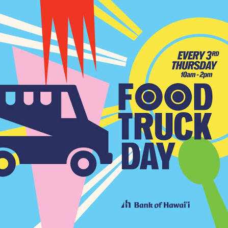 Bishop & King Food Truck Lunch Pod — Food court food truck in Honolulu, Hawaii