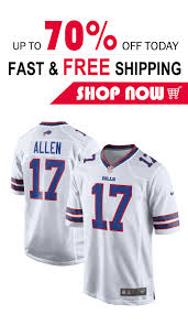 Josh Allen Buffalo Bills Nike 2018 Nfl Draft Pick Game Jersey Mens Blue Buffalo Bills Football Bills Football Jersey