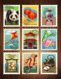 Download China Travel Stamps Set Poster For Free In 2020 Postage Stamp Design Stamp Design Travel Stamp