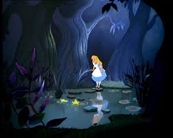 Tulgey Wood Pictures Alice In Wonderland Net Alice In Wonderland Cartoon Alice In Wonderland 1951 Disney Movie Art