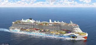 Carnival S Biggest Cruise Ship Which Cost 630m To Build Daily Mail Online