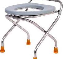 Amazon.com: Portable Camping Toilet Chair - Folding Bedside ...