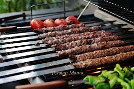Kabob Koobideh Grilled Minced Meat Kabobs Recipe Grilling Kabobs Persian Food Kabobs