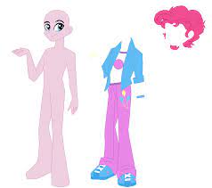 View, comment, download and edit mlp minecraft skins. Equestria Boys Bubble Berry Base By Selenaede On Deviantart