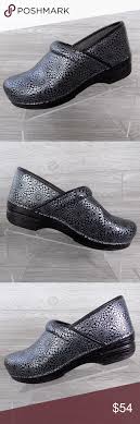 Dansko Pro Xp Medallion Pattern Clogs Blue Size 41 Dansko Xp