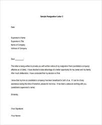 Pdf Format Of Resignation Letter - Buatmakalah.com