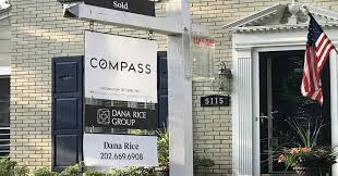Compass Real Estate Brokerage Disrupts With High Tech Smart For Sale Sign Real Estate Signs For Sale Sign Real Estate Brokerage