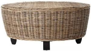 Mila Ottoman Rattan Ottoman Round Ottoman Wicker Ottoman Rattan Coffee Table Wicker Co Indoor Wicker Furniture Wicker Coffee Table Wicker Ottoman