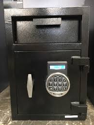 Safeandvaultstore F 2014e Depository Safe With Fortress Electronic Lock Electronic Lock Safe Door Bolt Lock
