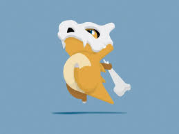 Cubone Pokemon Art Illustration