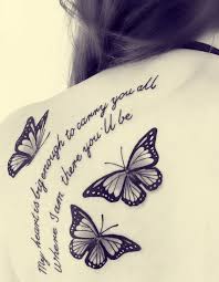 Small butterfly tattoo on breast: 42 Colorful Butterfly Tattoo Ideas Godfather Style