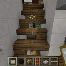 Discover collection of 20 photos and gallery about how to build stair railings interior at pratiquesciencessociales.net. Stairs Modern Building 23 Best Ideas Minecraft Houses Minecraft Modern Minecraft Furniture