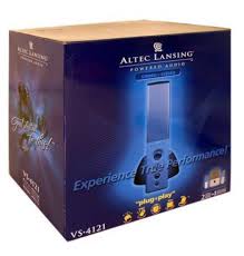 The altec lansing vs4121 arrived in a corrugated altec lansing box as usual without any harm. Altec Lansing Vs4121 2 1 Stereo Multi Media Powered Audio System Alteclansing Altec Lansing Altec Speakers For Sale