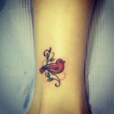 Red Bird Tattoo Cardinal Tattoos Tattoos Wrist Tattoos For Women