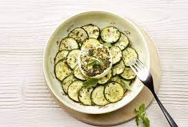 gebratene zucchetti mit ziegenfrischkase rezept einfache gerichte ziegenfrischkase mediterrane kuche