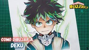 Dibujos de izuku midoriya