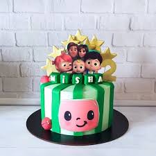Submitted 1 month ago by liviulide1. First Birthday Cake Boy Cocomelon Novocom Top