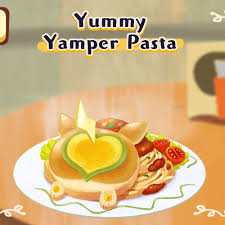 Yummy Yamper Pasta Menu Development Pokemon Cafe Remix