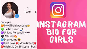 Oh see, it is empty. 499 Best Instagram Bio For Girls 2021 2022 Cool And Simple Insta Bio For Girls Shayari Buzz