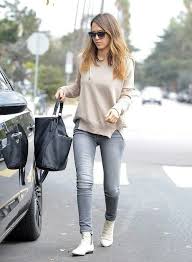 Jessica Alba Outfit Jessica Alba Jessica Alba Casual Street Style Outfits Winter