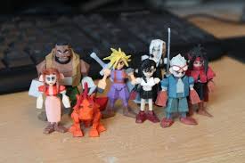 Final Fantasy 7 3d Printed Miniatures Final Fantasy Final Fantasy Vii Fantasy