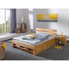 Check reduzierter versand bis 31. Bettregal Julia Fur 140 Cm Breite Betten Eiche Massiv Geolt Relita Mytoys