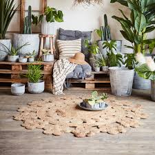 Runder jute teppich teppiche wanddeko outdoor garten flur natur rund 120cm gross. Charme De Provence Fixer Upper Joana Gaines Interior Design Flamant Einrichtungen Provence Shop