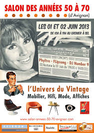 Salon des années 50 à 70