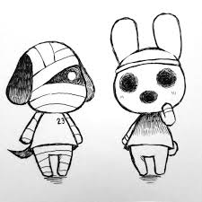 Drawkill Animal Crossing Fan Art Animal Crossing Characters Coco Animal Crossing