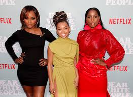 Logan browning, brandon p bell, deron horton. 9 Best Beauty Moments From The Dear White People Season 2 Screening Hype Hair